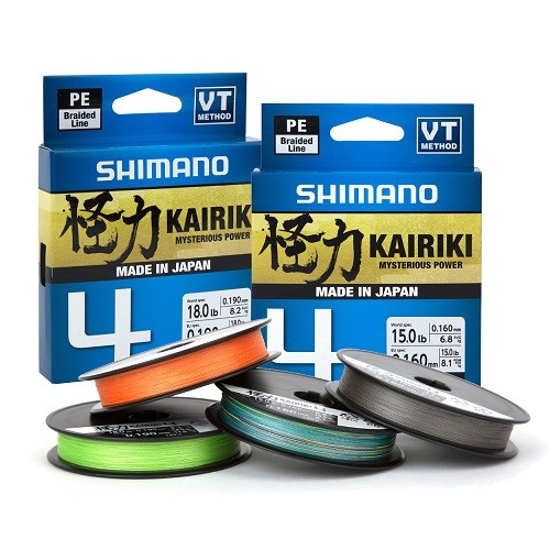 Fio Shimano Kairiki 4 0.13mm 300m MultiColor