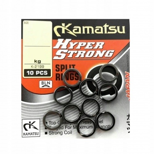 Kamatsu Hyper Strong Split Rings K-2199 BLN N6
