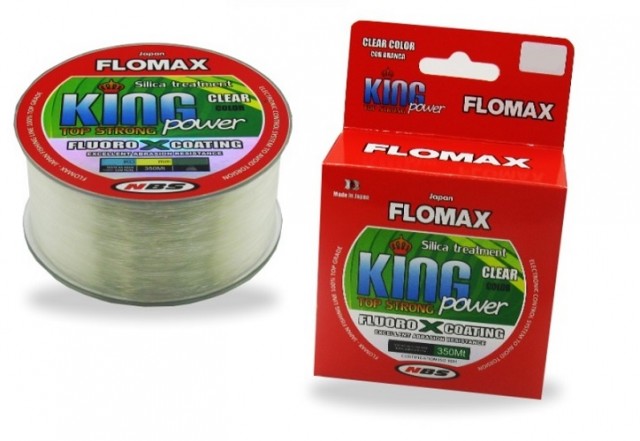 Flomax King Power Clear Fluoro X Coating 0.305mm (0.32) 350m