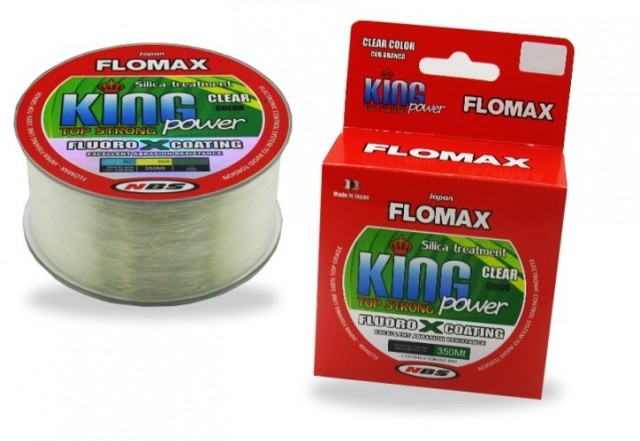 Flomax King Power Clear Fluoro X Coating 0.305mm 350m