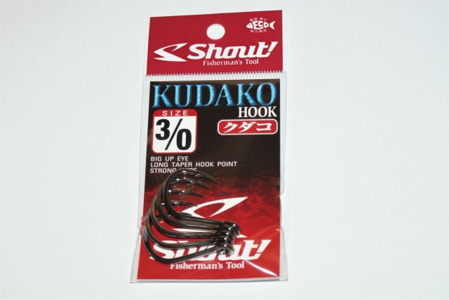 Anzol Jigging Kudako Black N3/0