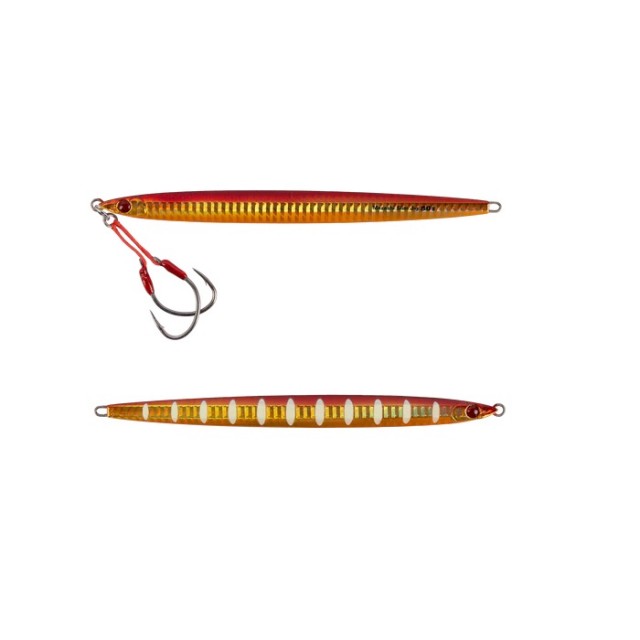 Mustad Mezashi Slim Jig 150g Cor: 001 (Red Glow)