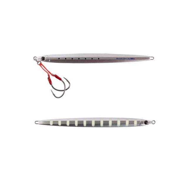 Mustad Mezashi Slim Jig 150g Cor: 004 (Shirasu Glow)