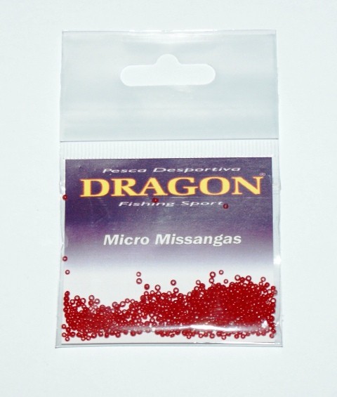 Dragon Micro Missanga Encarnada