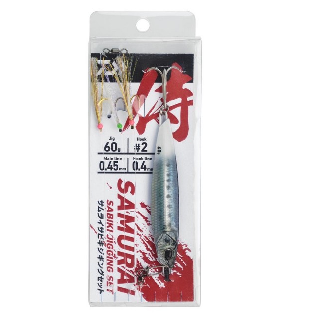 Daiwa Samurai Sabiki Jigging Set 60gr