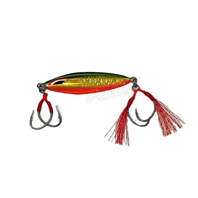 Mustad Mirotic Slow Jig 100g Cor: 001 (Green Gold)