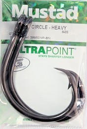 Anzol Mustad Ref:39950NP-BN Demon Heavy N11/0 3Pcs