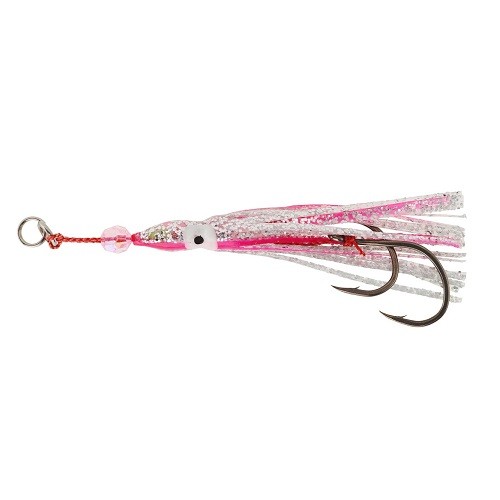 Polvo Daiwa 4.0 C/Assist Hook 7/0 SP-Silver Pink White