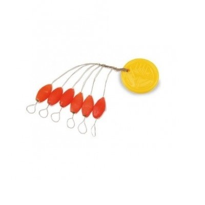 Oval Float Stopper Camor Red Nº1