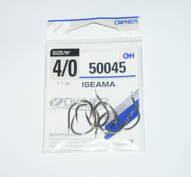 Anzois Owner Ref.50045 Iseama N4/0 7Pcs