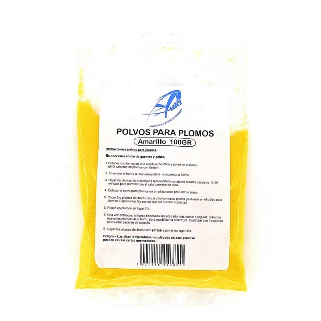 Pó Plastificante Yuki Amarelo 100g