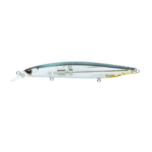 Daiwa Shoreline Shiner Z Vertice R 125S #1 Ghost Lançon