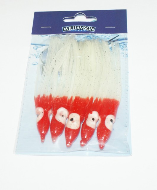 Polvo Williamson 11Cm Cor:91 Branco/Vermelho