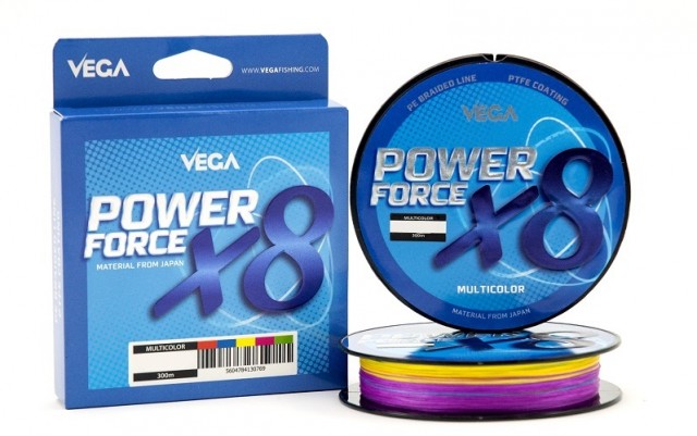 Vega Power Force X8 0.20mm 300m Multicolor