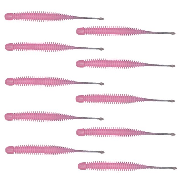Geecrack PikuPiku Pintail 2.5 Cor: S504 (Honey Pink Glow)