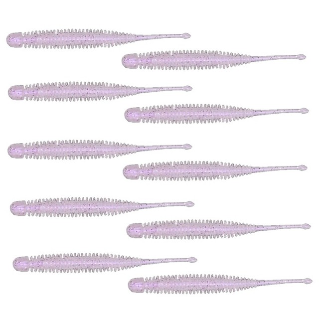 Geecrack PikuPiku Pintail 3.0 Cor: S525 (Clear Chirimen Zako)