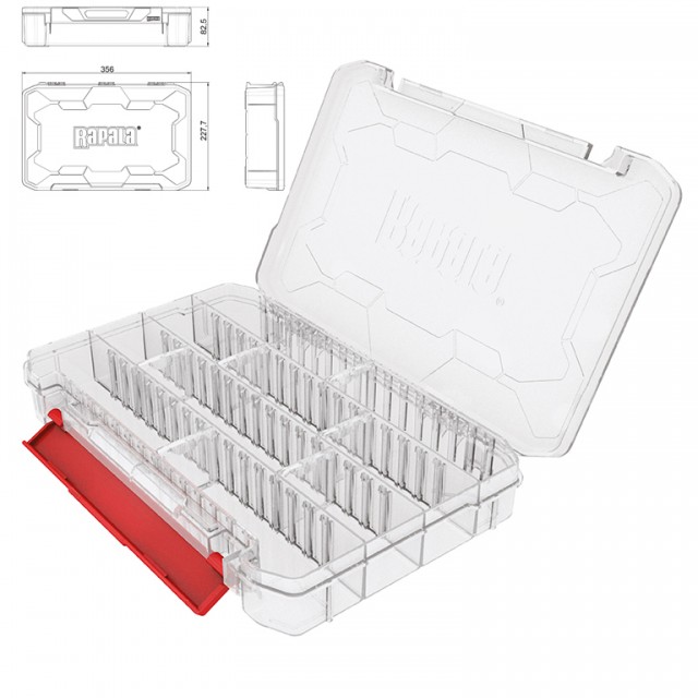 Caixa Rapala Tackle Tray 356 D (Deep)