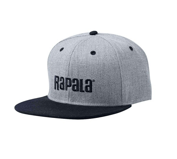 Bon Rapala Flat Brim - Grey/Black