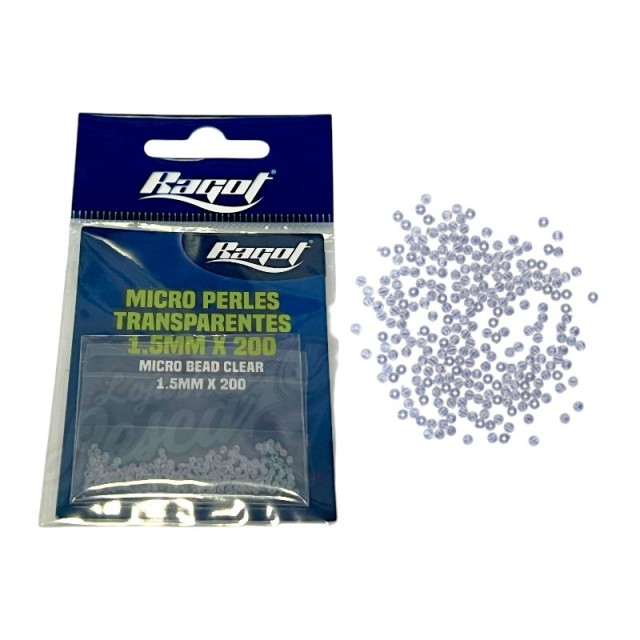 Ragot Micro Bead Clear 1.5mm 200pcs