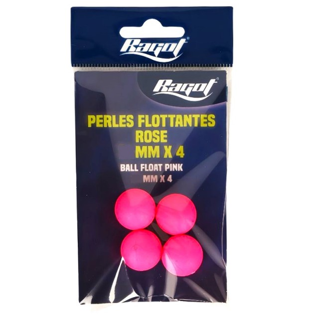 Ragot Ball Float Pink 22mm 4pcs