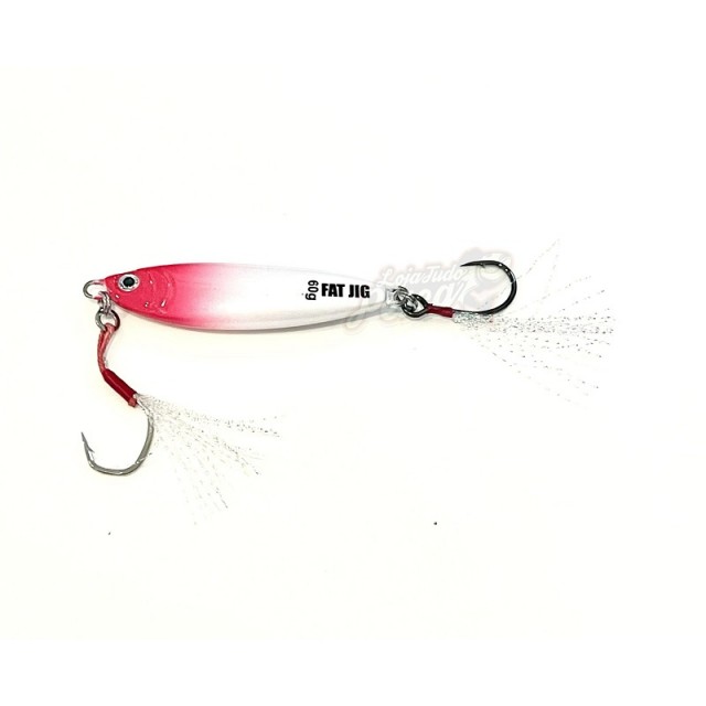 Ragot Fat Jig 60gr RW - Red White