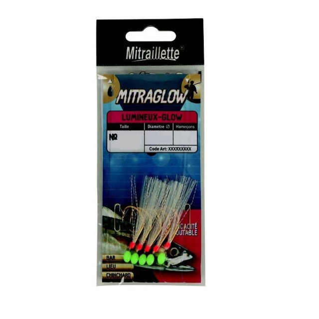 Mitraillette Mitraglow Lumineux-Glow Nº2/0