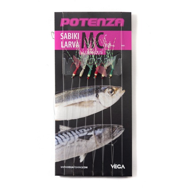 Sabiki Vega Potenza Larva MC Nº8