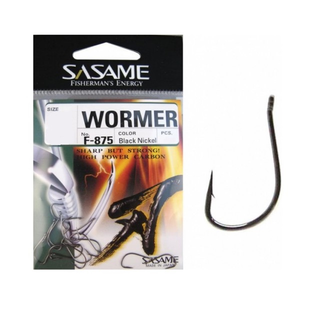Anzol Sasame Wormer F-875 nº6