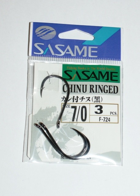Anzol Sasame Chinu Ringed F-724 n7/0