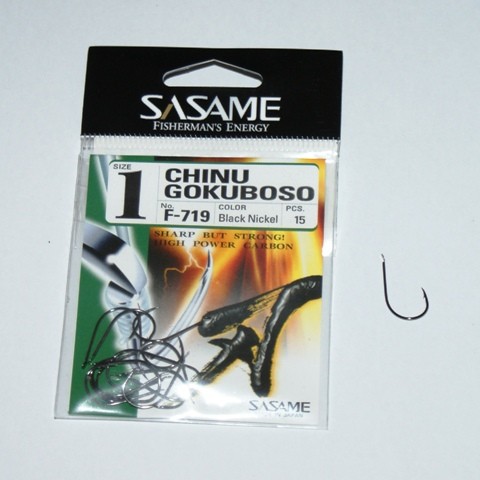 Anzol Sasame Chinu Gokuboso F-719 nº1
