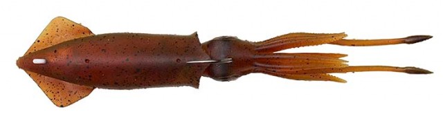 Savage 3D Swim Squid 25cm 124g Brown UV 1Pcs