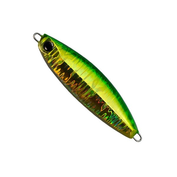 Palms Slow Blatt S Jig 90mm 130g Cor: MG-510 (Gold Green)