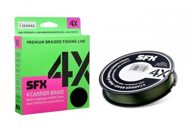 Linha Sufix SFX 4X 0.205mm 135m Lo Vis Green