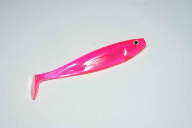 Vinil Delalande Shad GT 18cm Cor 133 (Japonese Rose)