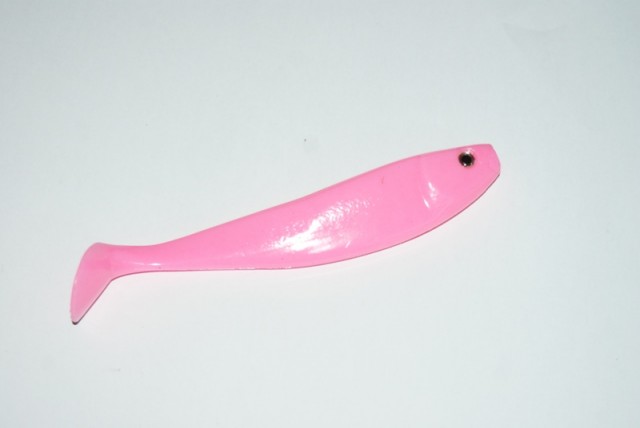 Vinil Delalande Shad GT 18cm Cor 52 (Rosa)