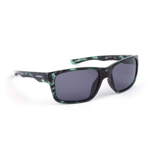 Oculos Shimano Aspire Green Tortoiseshell & Dark Grey