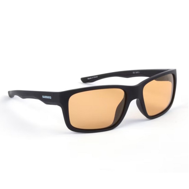 Oculos Shimano Aspire Matte Black & Yellow