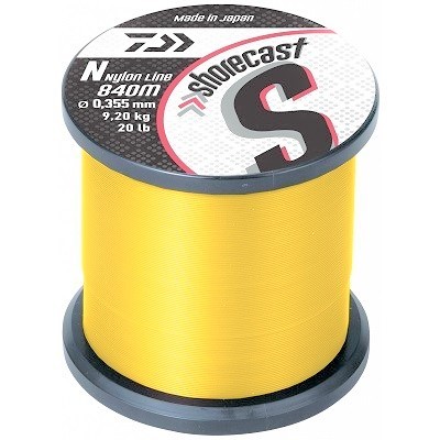 Linha Daiwa Shorecast 0.203mm 2800m Amarelo