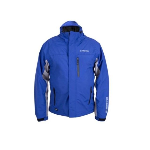 Shimano Rain Jacket Non Padded Blue Tam. L