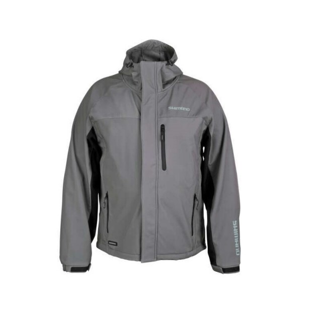 Shimano Soft Shell Jacket Grey Tam.L