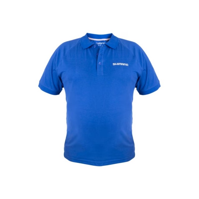 Polo Shimano Short Sleeve Cor:Blue Tam. XL