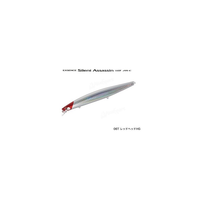Shimano Silent Assassin 163mm 32g Cor:06T (Red Head - 006)