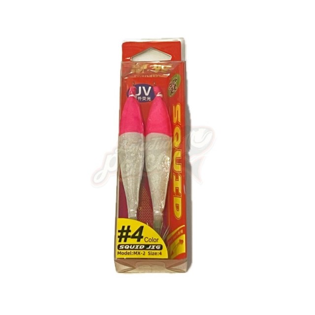 M&W Squid Jig MX-2 Cor: #4