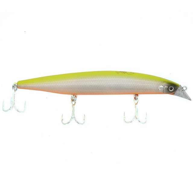 Spanish Lures Mesias 140F Cor: Chart Minnow