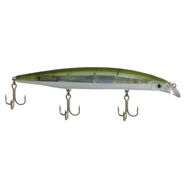 Spanish Lures Mesias 140F Cor: Holographic Needlefish