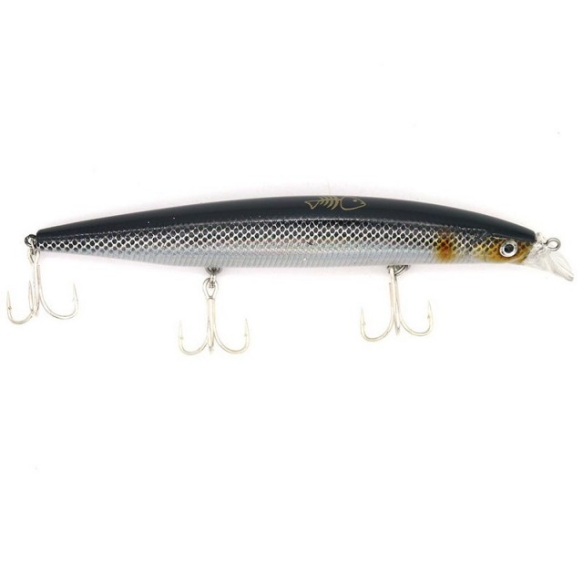 Spanish Lures Mesias 140F Cor: Shiner Mullet
