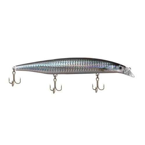 Spanish Lures Mesias 140F Cor: Real Mullet
