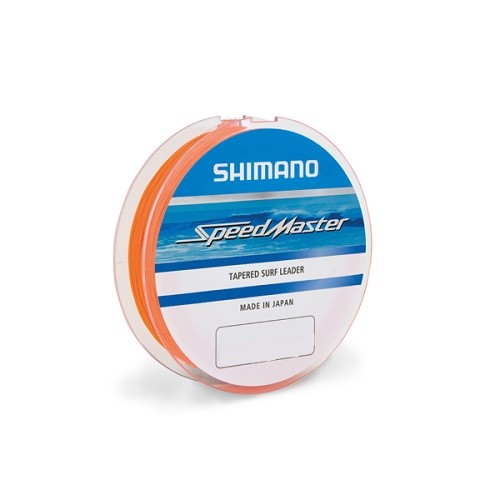 Shimano Tapered Surf Leader 10x15m 0.26-0.57mm Orange