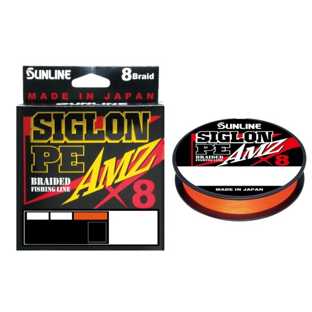 Sunline Siglon PE X8 AMZ PE1.5 0.209mm 300m Orange