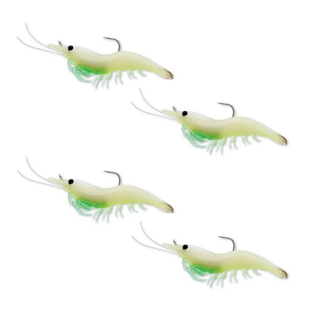 Live Target Shrimp 75mm Cor:Glow Shrimp